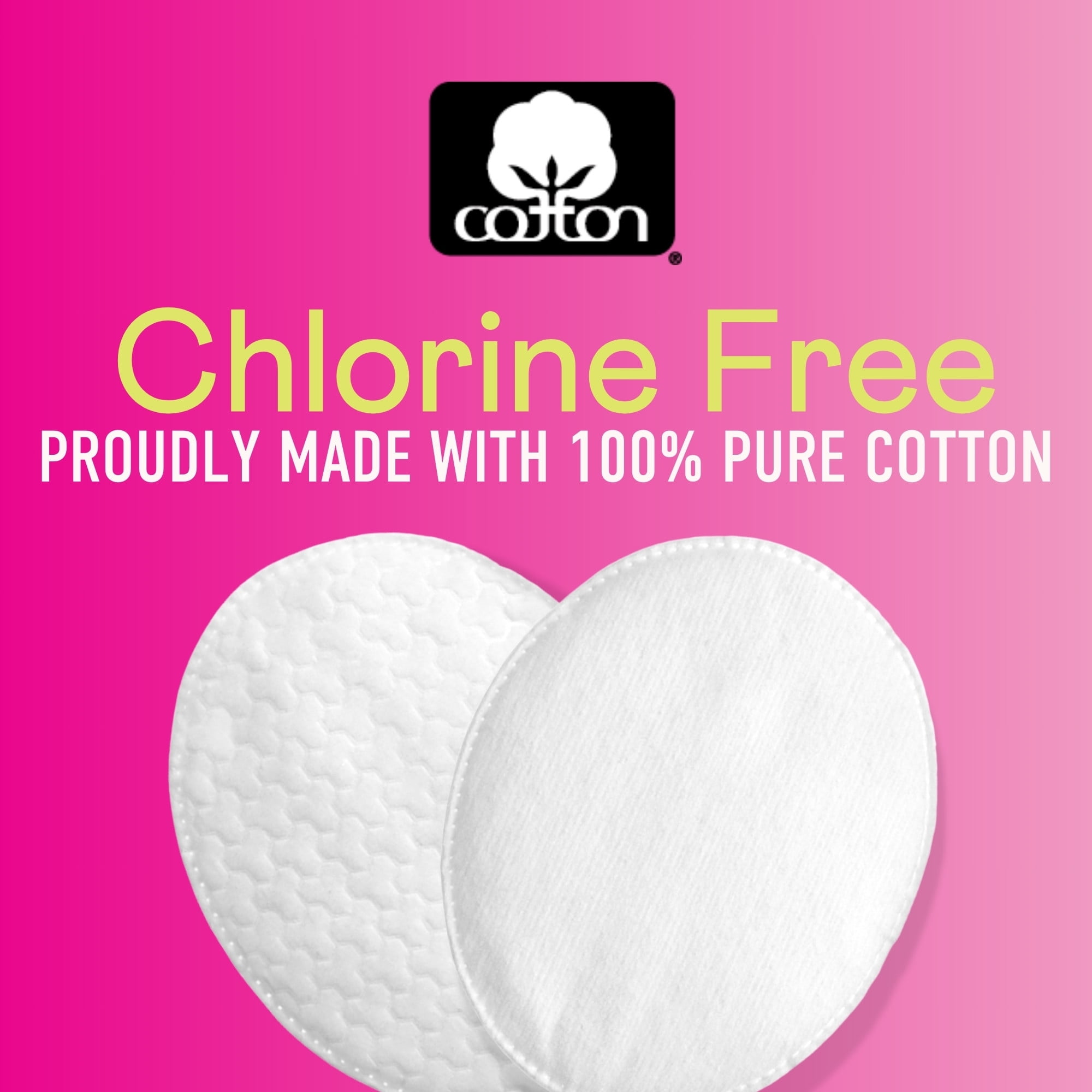 (8 pack) Swisspers Premium Cotton Ovals, 100% Chlorine Free Cotton, Dermatologist Tested, Soft, Strong, Sensitive Skin Safe, Absorbent, Hypoallergenic, Cruelty-Free, Vegan, Paraben Free, 50 Pads