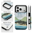 thumbnail image 3 of Mountain Lake Reflections Leather Wallet Case for iPhone13 mini Wallet Case Card Holder Flip, 3 of 8