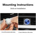 thumbnail image 4 of Car Quartz Clock Mini Watch Mini Electronic Clock Waterproof Bicycle Motorcycle Watch Auto Car Clock Dashboard Clock In Car, 4 of 5