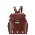 thumbnail image 1 of Pre-Owned Salvatore Ferragamo Backpack DQ-211 5207 Brown Leather Women's, 1 of 17