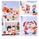 thumbnail image 2 of Mini muñeco de nieve amantes figura de hadas Santa Claus miniatura figuritas decoración de navidad regalos de navidad Festival DIY decoración del hogar, 2 of 4