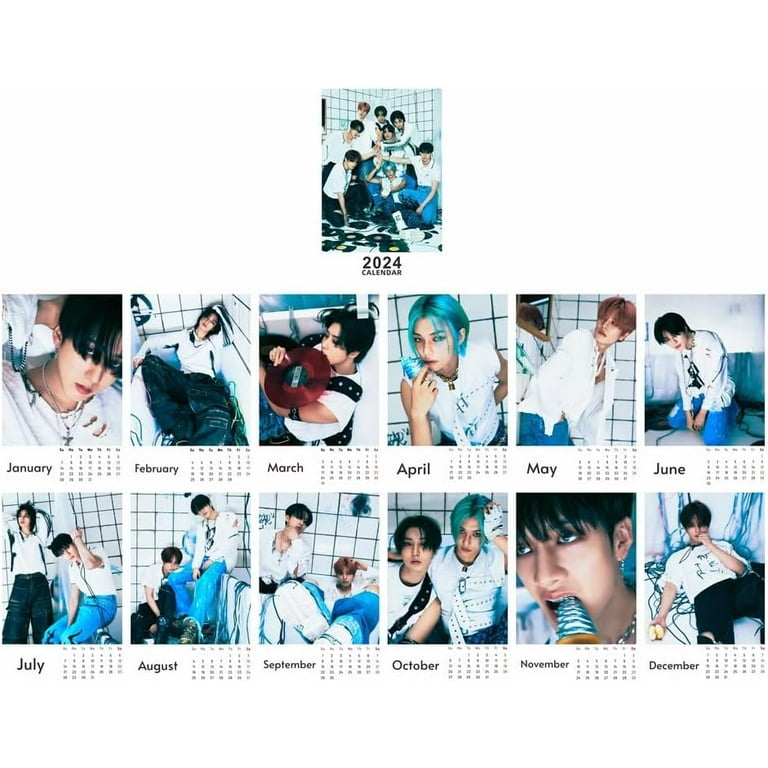 stray-kids-desk-calendar-kpop-stray-kids-star-2024-desk-decoration-calendar-table-calendar-for-fans-gift-walmart-com