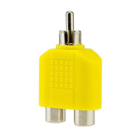 FurNest 4x RCA Y Splitter AV Audio Video Plug Converter 1 Male Female'' G7U013