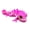 Pink, variant on 3D Printed Lizard Figurine Multi-Color Gradient Desktop Ornament Decor