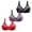 Multicolor #4, variant on 3-PACK Women's Sexy Lace Bras Underwire Everyday Bra Comfort Push Up Bralettes Beige 90E