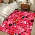 thumbnail image 5 of Valentine's Day Washable Area Rug 3 x 5 ft Watercolor Red Stripes Love Envelope, Soft Non Slip Rugs Stain Repellent Indoor Felt Carpet for Living Dining Room Bedroom Home Office, 5 of 9
