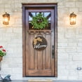 thumbnail image 5 of TX USA 12in Reversible Brown Welcome Hanging Sign for Front Door Decor - Rustic Door Hangers, 5 of 10