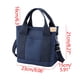 thumbnail image 2 of Bolso de mano de lona TUTUnaumb para mujer, azul oscuro, 2 of 7