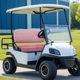 thumbnail image 5 of Pzuqiu Golf Cart Seat Cover Comfortable Polyester, Compatible with Golf Carts Outdoor, for Club Car Precedent Ezgo Golf Cart, Pink, 5 of 10