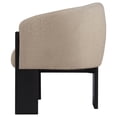 thumbnail image 5 of Valdez Boucle Upholstered Barrel Back Accent Chair Beige, 5 of 11