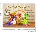 thumbnail image 2 of Galatians 5:22-23 Wall Decor,Bible Verse Canvas Wall Art,Fruit Of The Spirit Christian Canvas Wall Artwork for Kitchen Dinning Room Restaurant Home, 2 of 6