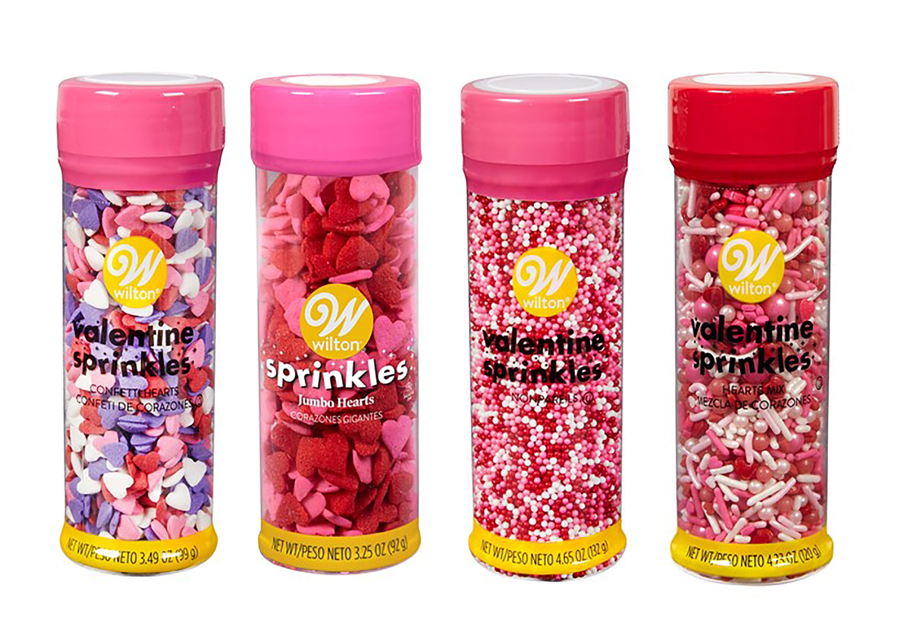 Wilton Valentine Sprinkles, Set Of 4 - Walmart.com - Walmart.com