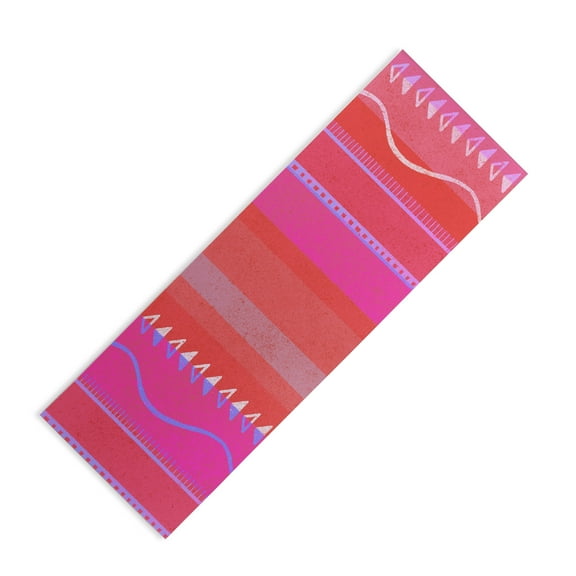 Society6 Sunshinecanteen Nayarit Pink (6mm) 24" x 70" Yoga Mat