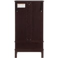 thumbnail image 5 of Lighted glass wine cabinet with adjustable partitions and drawer for versatile storage in living spaces, 5 of 7