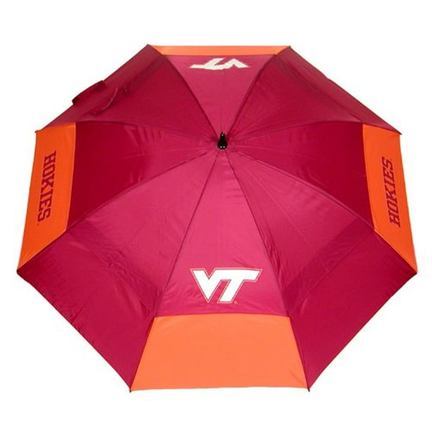 Team Golf 25569 Parapluie Double à Baldaquin Virginia Tech University 62 Po