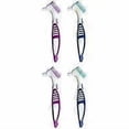 thumbnail image 1 of Brosse à Dents pour Dentier, 4 Pcs Brosse à Dents pour Dentier avec Poils Multi-Couches, Têtes de Brosse à Double Angle, pour Soin des Dentiers, 1 of 5