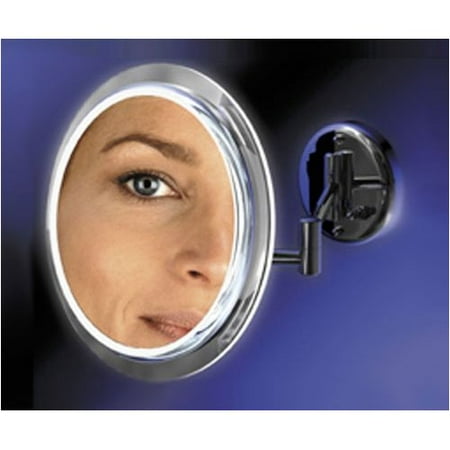 SW35 Zadro Surround Light Wall Mount Mirror with 5x Magnification