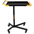 thumbnail image 2 of Adjustable Height Mobile Work Table, Rolling Tool Tray for Garage, Shop, and DIY Projects - Heavy Duty Steel, 34-48 inch Height Range, Yellow+Black, 2 of 14