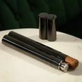 thumbnail image 5 of Viski Cigar Holder with 2oz Liquor Flask Cigar Case and Flask Combo for Men, 5 of 7