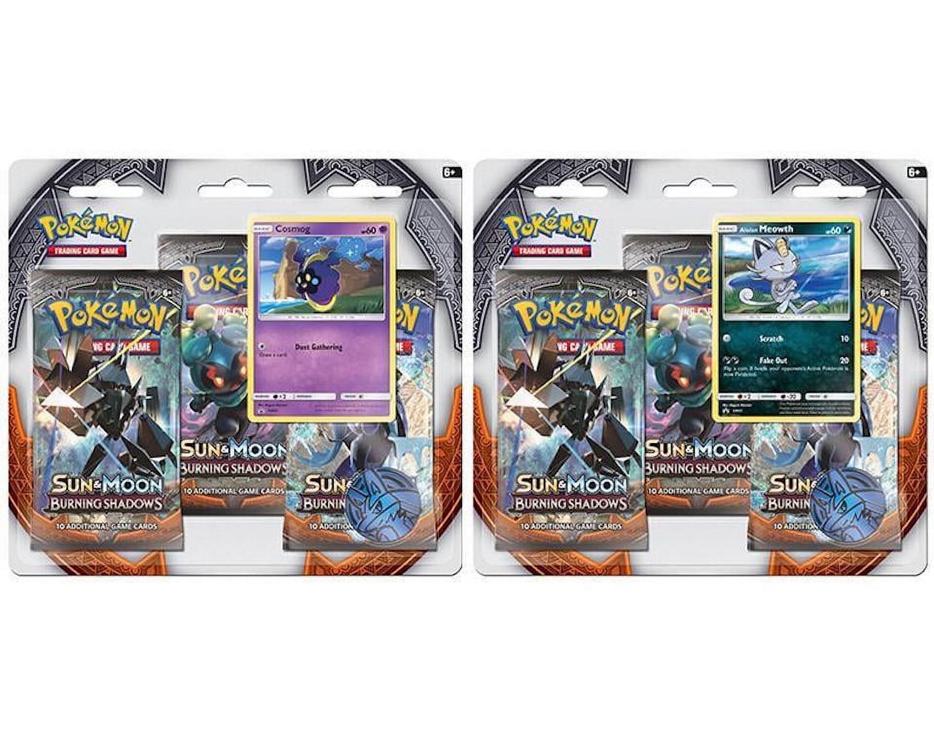 Pokemon Sun & Moon: Burning Shadows 3 Booster Pack Blister Pokemon Sun & Moon: Burning Shadows 3 Booster Pack Blister