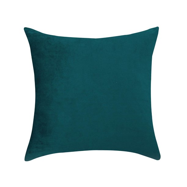 Dormitorio Sala de estar Balcón con cojín de felpa Funda de almohada de color sólido Almohada Respaldo de otoño e invierno Wmkox8yii HFSH4310