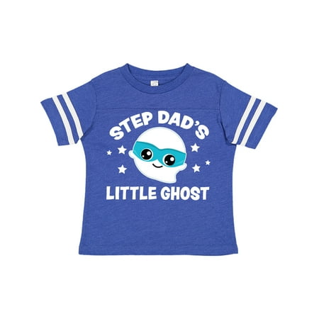 

Inktastic Cute Step Dad s Little Ghost with Stars Gift Toddler Boy or Toddler Girl T-Shirt