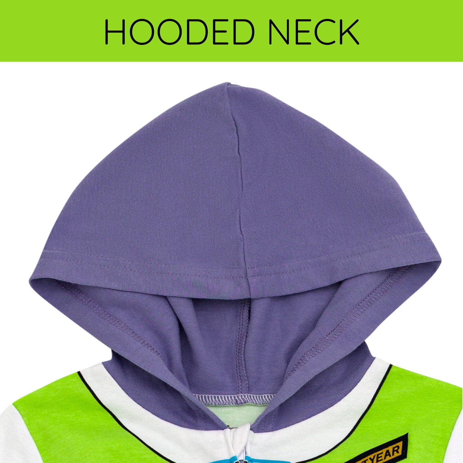 Disney Pixar Toy Story Buzz Lightyear Infant Baby Boys Zip Up Cosplay Coverall Infant to Little Kid