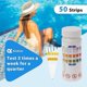 thumbnail image 4 of Hot Tub Test Strips 3 in 1 Quick Accurate Pool Test Strips - 50 Spa Test Strips for Hot Tub, Water Test Kit, 4 of 4