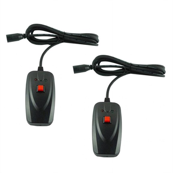 2Pcs Wired Controller-Black