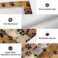 thumbnail image 5 of Yellow Brown Outdoor Rug 6x9 Ft, Non Slip Washable Area Rug, Farmhouse Dog Paw Vintage Patio Rugs Carpet Runner, Large Floor Mat for Indoor/Outdoor Deck Porch Camping, 5 of 8
