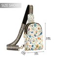 thumbnail image 2 of FORMRS Womens Crossbody Sling Bag Travel Daypack Shoulder Chest Backpack, Cute Animals, 2 of 7