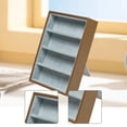 thumbnail image 6 of Sunglasses Organizer Eyeglasses Display Tray Eyewear Storage Case with Velvet Lining for Home Dresser and Shop Use, 6 of 9