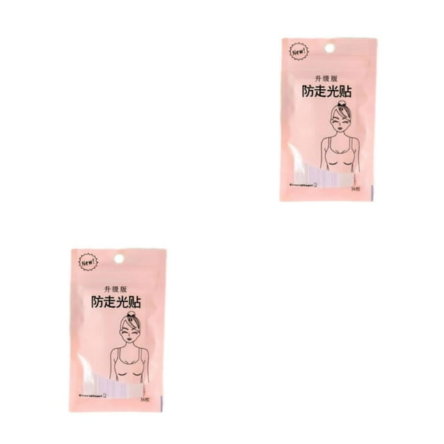 tamizeot Skin-friendly Tapes For Clothes And Dresses Easy To Shirt Collar Stickers Safety And Reliable trumpet 2Set