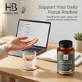 thumbnail image 3 of Herbal Bee Advanced Alpha Focus Brain Supplements for Memory and Focus with Ginkgo Biloba, 60 Count, 3 of 7