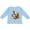 AE-Light Blue, variant on Happy Farm Animals Boys or Girls Long Sleeve Toddler T-Shirt