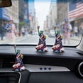 thumbnail image 6 of Resin Statue of Liberty Figurine, 250th Anniversary USA Patriotic Lady with Flag Skirt, 4th of July Independence Day Desk Decor for Home Office, 6 of 6