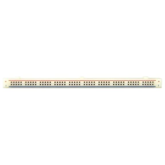 Solderless Breadboard - 6.5" x 0.3" - 100 Contact Points