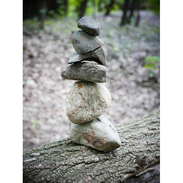 Rock Calm Zen Balance Zen Stones Te Harmony Inch By 30 Inch Laminated Poster With Bright Colors And Vivid Imagery Fits Perfectly In Many Attractive Frames Walmart Com Walmart Com