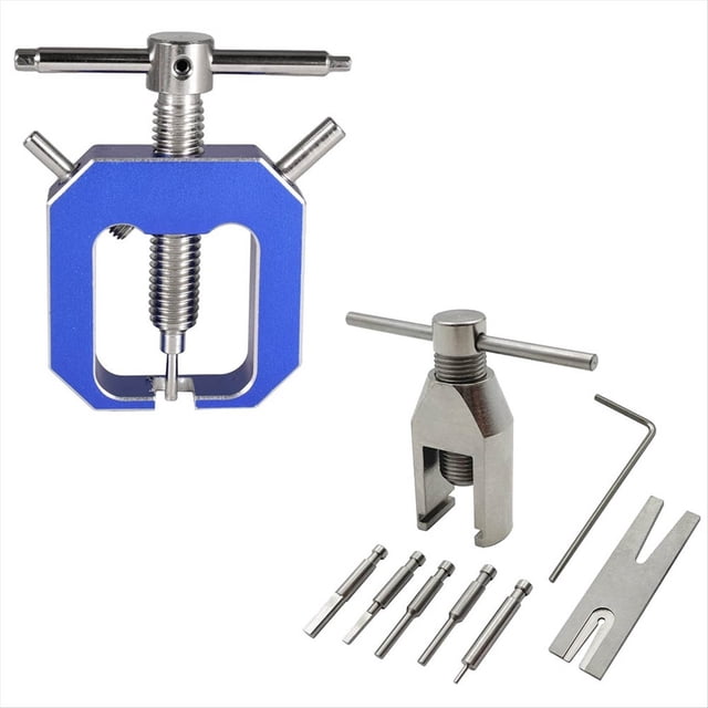 Juego de Herramientas para Quitar Extractor Engranaje Piñón Motor, Herramienta Extractora Engranaje Motor Rc, Juego Universal de Extractor del Engranaje Piñón del Motor, Azul