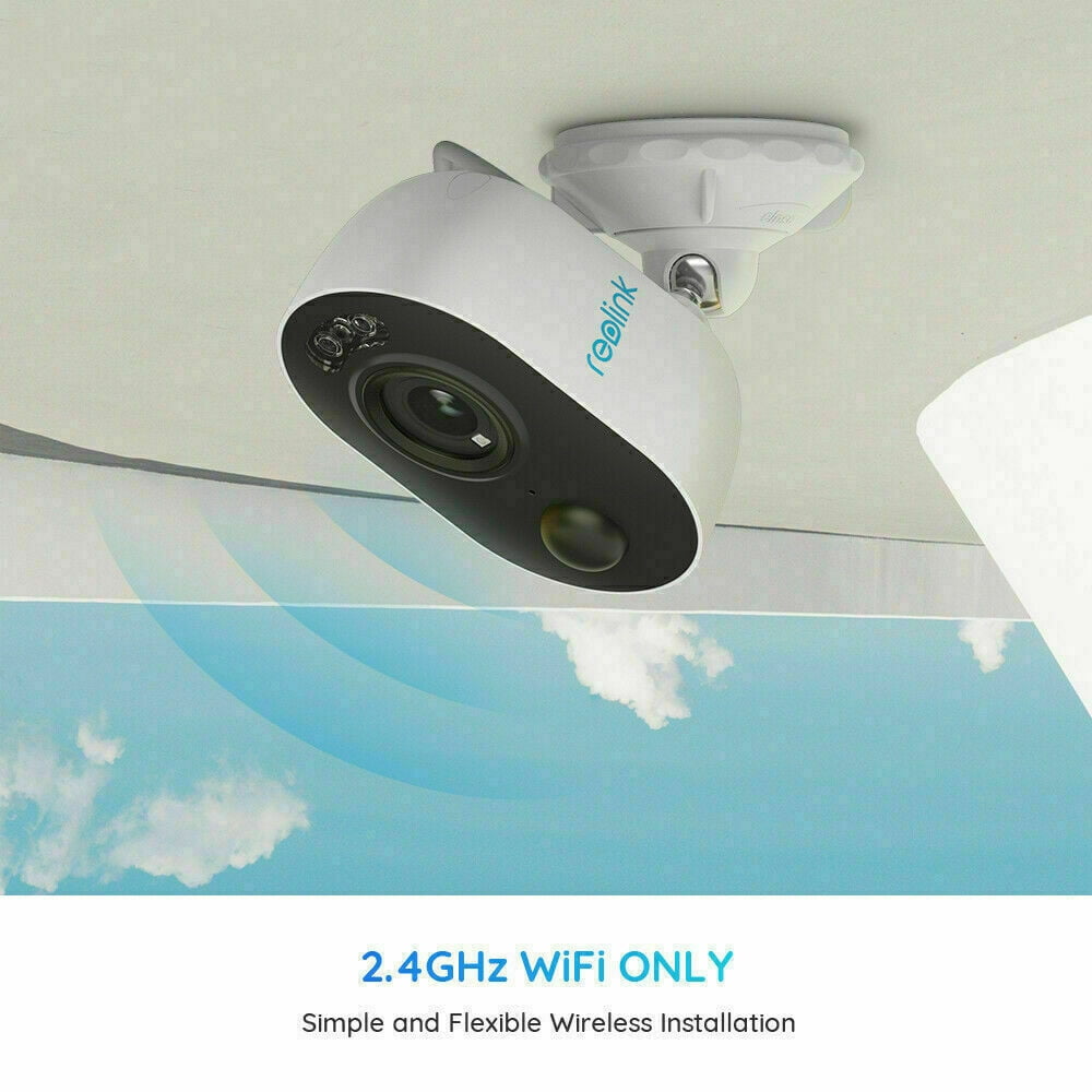 Reolink Lumus 2K 4MP Outdoor WiFi Security Camera with Spotlight, Color Night Vision, PIR Motion Alerts, 2-Way Talk, Siren, IP65 Waterproof, Cube Series Wireless