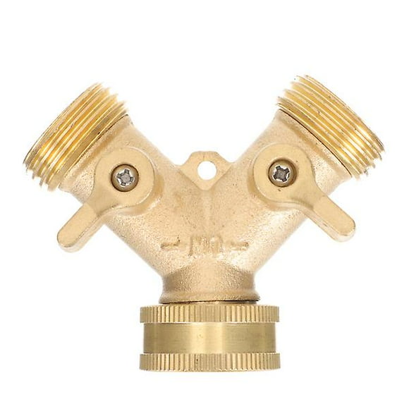Accessories Garden Valve Splitter Hose Bib Splitter Brass Garden Hose Splitter Water Splitter 2 Way