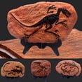 thumbnail image 2 of Dinosaur Fossil Figurine Easy-cleaning Plastic Dinosaur Fossil Statue for Gift, 2 of 8