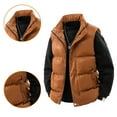 thumbnail image 4 of YueHuiYing Mens Vests Casual - Sleeveless Jacket Full Zip Lightweight Outerwear Winter Vest for Hiking Golf, 4 of 4