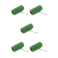 thumbnail image 1 of Decodeary 2mm 100m DIY Cotton Thread Cord String Colorful Cord String Strap Decorative Rope Wire Clothes Making Supplies green + gold 5Set, 1 of 6