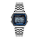 thumbnail image 1 of Reloj Retro de Metal Unisex Plata Malubero Malu1821, 1 of 3