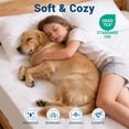 thumbnail image 4 of Ophanie Twin Size Fitted Mattress Protector - Waterproof, Breathable, Noiseless, Fits 6"-14" Deep Mattresses, White, 75" x 39", 4 of 11
