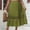 Green, variant on Nmnitkp Skirts for Women Fashionable Trends Women's Flowy Maxi Skirt Summer Pleated High Waisted Casual Long Skirts Stylish Prints Skirt (Plus Size)