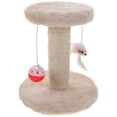 thumbnail image 2 of Cat Scratching Post Sisal Cat Claw Scratcher Pole for Kitten Indoor Cat Scratch Post, 2 of 5