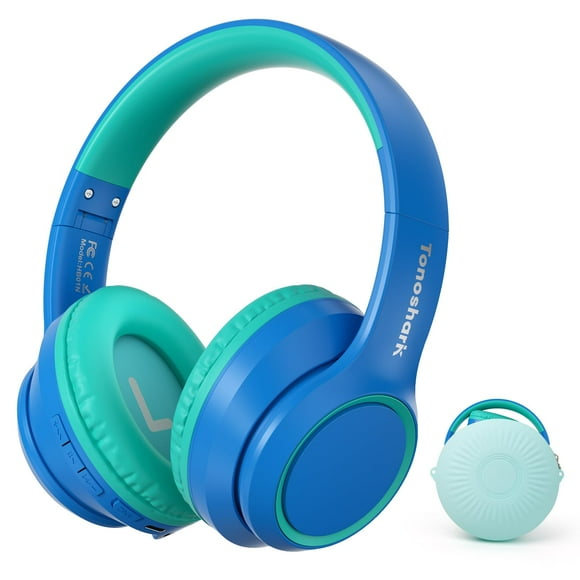 Auriculares TONOSHARK con cancelación activa de ruido para niños, 60 horas de juego