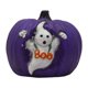 thumbnail image 1 of Estatua de calabaza de Halloween, adorno de mesa, regalo de Halloween, coleccionable, decorativo Fantasma púrpura, 1 of 9